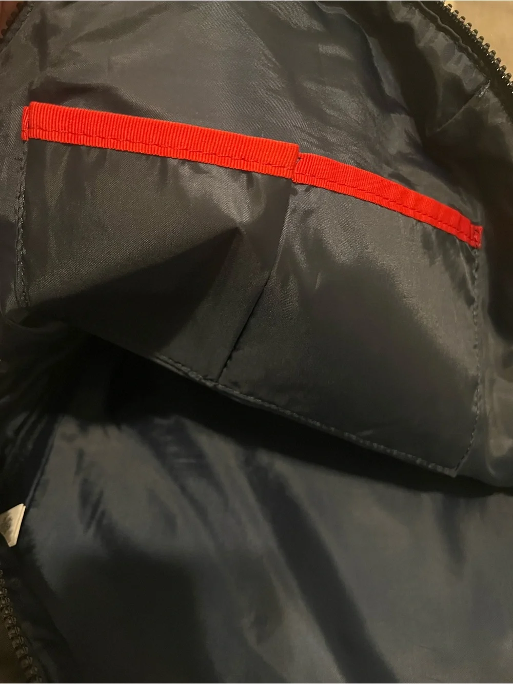 Tommy Hilfiger All Black Nylon Backpack NWOT Lightweight Everyday Bag